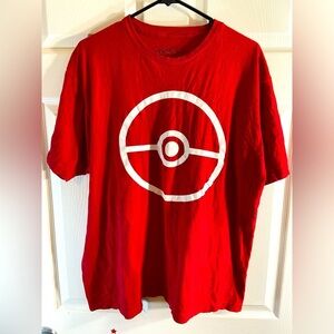 🌕3 for $30🌗 Pokémon - Large T Shirt - Red - XL